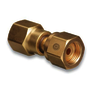 RADNOR™ CGA-320 X CGA-580 Brass Carbon Dioxide/Argon/Helium/Nitrogen Cylinder Adapter