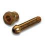 RADNOR™ CGA-580 Brass Nitrogen Hose Nut/Nipple