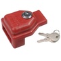 Accuform Signs® Red Plastic Lockout (Lock Keyed Differently)
