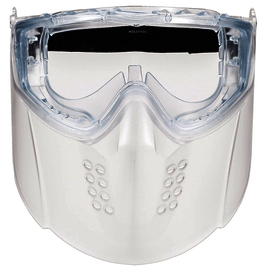 MSA Sightgard® Vertoggle™ Indirect Vent Impact Splash Goggles/Faceshield With Clear Frame And Clear Anti-Scratch/Anti-Fog/Polycarbonate Lens