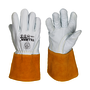 Tillman® 3X 11.5" Bourbon Brown And Pearl Top Grain Goatskin Para Aramid Lined TIG Welders Gloves