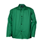 Tillman® Large 30" Green Westex® FR-7A®/Cotton Flame Resistant Jacket With Snap Closure