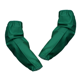 Tillman® Green Westex® FR-7A®/Cotton Flame Resistant Sleeves With Elastic Closure And Internal Elastic On Both Ends