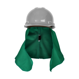 Tillman® Green Westex® FR-7A®/Cotton Flame Resistant Helmet Drape With Hook & Loop Closure
