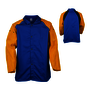 Tillman® Medium Royal Blue Westex® FR-7A®/Cotton/Indura® Stretch Hexavalent Chromium Flame Resistant Jacket With Snap Closure And Freedom Flex Inserts