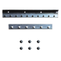 Tillman® 5' Section Galvanized Steel Mounting Hardware (For Welding Curtains and Screens)