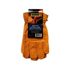 RADNOR™ X-Large Yellow Cowhide Unlined Drivers Gloves