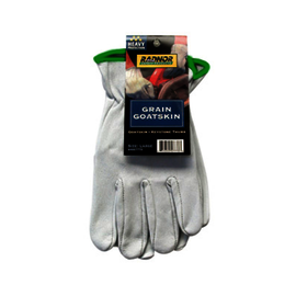 RADNOR™ Large White Goatskin Unlined Drivers Gloves