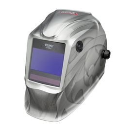 Lincoln Electric® VIKING™ Gray Welding Helmet With 3.82" X 2.44" Variable Shades 5 - 13 Auto Darkening Lens