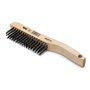 Lincoln Electric® Steel Wire Brush With Wood Handle