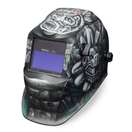 Lincoln Electric® VIKING™ Gray Welding Helmet With 3.78" X 1.85" Variable Shades 9 - 13 Auto Darkening Lens