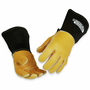 Lincoln Electric® Large 14" Grain Elkskin Cotton/Foam Lined Stick/MIG/Flux Core Welders Gloves