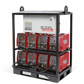 Lincoln Electric® Invertec®/Invertec® V276 3 Phase Multi-Process Welder With 208 - 575 Input Voltage And 8-Pack Rack