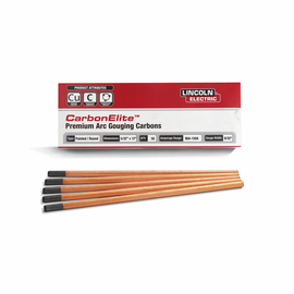 Lincoln Electric® CarbonElite® 5/32" X 12" Pointed Copper Coated Arc Gouging Electrode