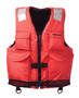 KENT Large - XL Orange Nylon Commercial PFD Elite Vest With Zipper and Buckle Closure And 4 Pockets