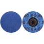 Merit® 2" 80 Grit Medium Quick-Change Cloth Disc