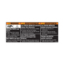 Miller® 4.35" x 1.75" Black/Orange Plastic "WARNING: MOVING PARTS can injure / HOT PARTS can burn"