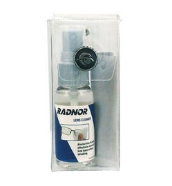 RADNOR™ Clear/Blue/White Lens Cleaning Kit (1 oz Bottle)