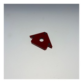RADNOR™ Mag Tool™ 3.6" Red Steel Magnetic Fixture