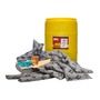 Brady® 37" H X 24" Dia AllWik® Yellow Polypropylene Spill Kit