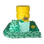 Brady® 35" H X 31.5" Dia HazWik® Yellow Polypropylene Spill Kit