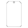 AccuformNMC™ 5 3/4" X 3 1/4" White RP-Plastic Blank Tag