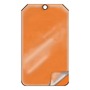 AccuformNMC™ 5 3/4" X 3 1/4" Orange RP-Plastic Blank Tag