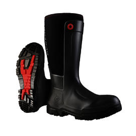 Dunlop® Protective Footwear Size 9 DUNLOP® Snugboot WORKPRO Charcoal Black Purotex & Purofort® Work Boot