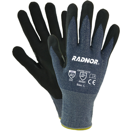 RADNOR™ X-Large 13 Gauge High Performance Polyethylene And Microfoam Nitrile Cut Resistant Gloves With Micro-Foam Nitrile Coated Palm & Fingers