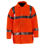 OccuNomix Large Hi-Viz Orange Polyester Oxford Jacket/Coat