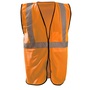 RADNOR™ 4X - 5X Hi-Viz Orange Polyester Mesh Vest