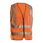 RADNOR™ X-Large Hi-Viz Orange Polyester Mesh Vest