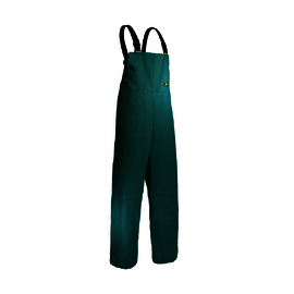 Dunlop® Protective Footwear 5X Green Chemtex .42 mm Nylon, Polyester, And PVC Bib Pants/Overalls