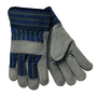 Memphis Glove Large Select Shoulder Leather Palm Gloves With Canvas Back And Plasticized Safety Cuff