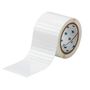 Brady® 0.25" X 3" White WorkHorse® Halogen-free Polyester Label (2500 Per Roll)