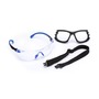 3M™ Solus™ Black Safety Glasses With Clear Anti-Scratch/Anti-Fog Lens