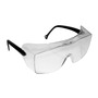 3M™ OX™ Black Safety Glasses With Clear Anti-Scratch/Anti-Fog Lens
