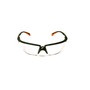 3M™ Privo™ Black Safety Glasses With Clear Anti-Fog Lens