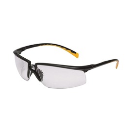 3M™ Privo™ Black Safety Glasses With Indoor/Outdoor Mirror Mirror Lens