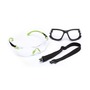 3M™ Solus™ Black and Green Safety Goggle With Clear Anti-Scratch/Anti-Fog Lens