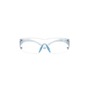 3M™ SecureFit™ Ice Blue Safety Glasses With Clear Scotchgard Anti-Fog Lens