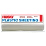 Poly-America 10'4" X 100' Clear Polyethylene Husky Plastic Sheeting