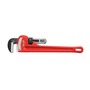 Ridgid® 2" X 14" Red Alloy Steel Heavy Duty Straight Pipe Wrench With I-Beam Handle