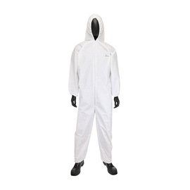 Protective Industrial Products 3X White Posi-Wear® BA™ Polypropylene Disposable Coveralls