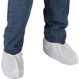 Protective Industrial Products White Posi-Wear® BA™ Polyethylene/Polypropylene Disposable Covers