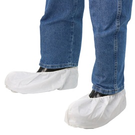 Protective Industrial Products White Posi-Wear® UB™ Polyethylene/Polypropylene Disposable Covers