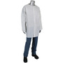 Protective Industrial Products 3X White Posi-Wear® UB™ Polyethylene/Polypropylene Disposable Lab Coat