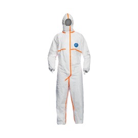 DuPont™ Medium White Tyvek® 800 Disposable Coveralls With Hood