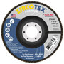 FlexOVit® ZIRCOTEX® 7" X 7/8" 40 Grit Type 27 Flap Disc
