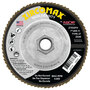 FlexOVit® ZIRCOMAX® 7" X 5/8" - 11" 40 Grit Type 27 Spin-On Flap Disc